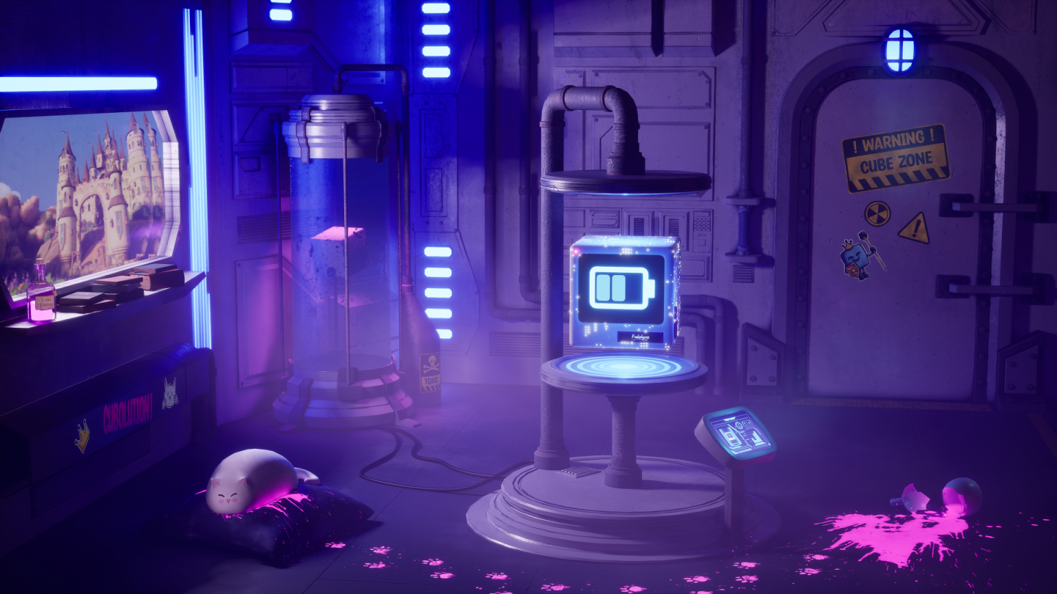 laboratoire cubique cyberdoor 3D